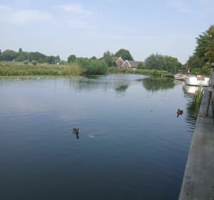 Ronde via kanaal , Baambrugge  en het Gein - joop - 2