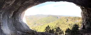 Funambulisme dans le Lubéron et panorama villageois - Saint-Saturnin-lès-Apt - 4