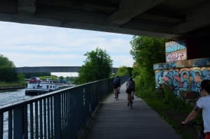 De Lille à Warneton et vue sur le superbe canal de la Deule - Lille - 3