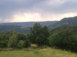 Serre Pied-de-Boeuf et western ardéchois - Pourchères - 3