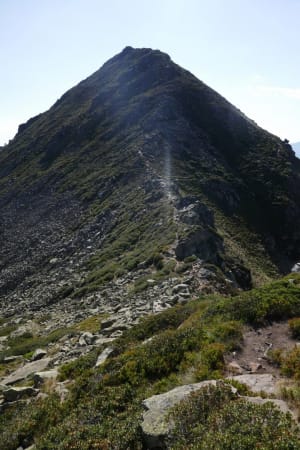 De bergtop van Saint Barthélémy in de Ariège en het Duivelsmeer - Montségur - 4