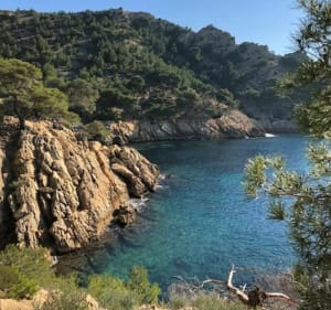 Vue sur mer du plateau du médecin à la calanque de Méjean - Le Rove - 3