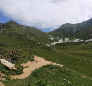 Aiguille rousse et aiguille Grive par le col d'entreporte - Peisey-Nancroix - 4