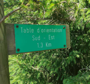 Table d'orientation du Mont Recours - Saint-Jean-Lachalm - 3