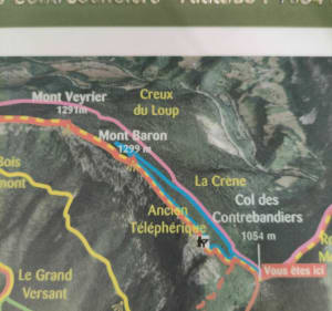 Beklimming naar de Mont Veyrier vanaf de Col des Contrebandiers - Annecy - 6