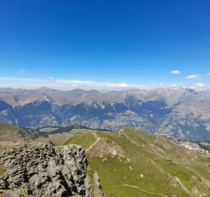 Col de forcle au mont Jovet par les crêtes depuis p village - La Plagne-Tarentaise - 5