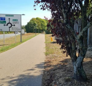 Vendôme par les pistes cyclables à la plage de Chef de Baie - Lagord - 3
