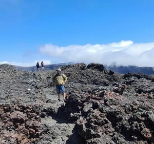 Le cratére Dolomieu de la fournaise - La Plaine des cafres - 4