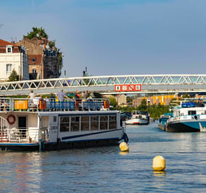 Courir à Douai - Le canal de la Scarpe, son écluse, son port - Douaisis Tourisme - 5
