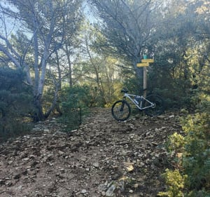 VTT enduro le Camp de César - Bagnols-sur-Cèze - 3