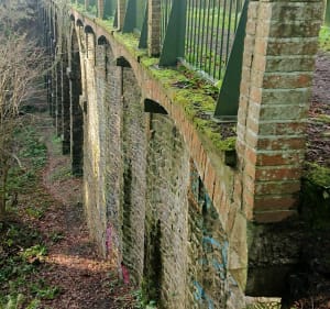 Boswandeling richting het Pourrhis-viaduct - Etables sur Mer - 4