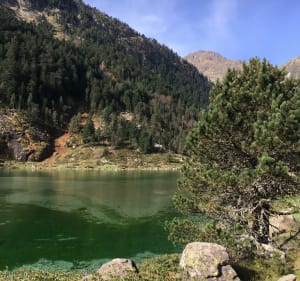 Le lac de Suyen et la toue de Doumblas - Arrens-Marsous - 3