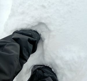 Balade dans la neige au pied du Puy de Dôme - Orcines - 5