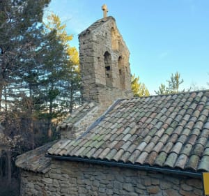 La chapelle Saint-Philippe depuis la chapelle Saint-Christol - Mirabeau - 4