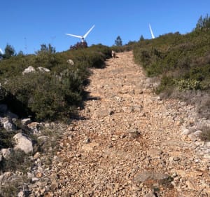 Au dessus de La Palme par le parc éolien - La Palme - 5