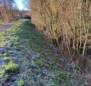 Belle rando hivernale le long de la Melde à Quiestède - Quiestéde - 4