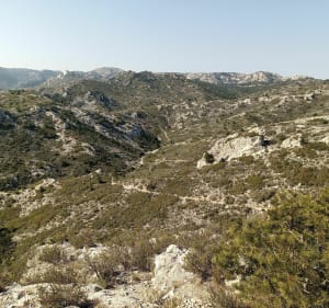 Randonnée VTT dans les collines de la Nerthe et vue sur Figuerolles - Saint-Victoret - 5