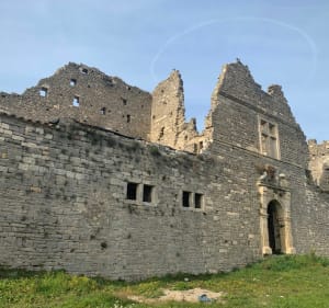 Le Château de Montlaur depuis Saint-Hilaire-de-Beauvoir - Saint-Hilaire-de-Beauvoir - 2