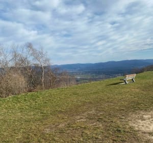 Sommet du Fort Salbert depuis Le Village - Cravanche - 5