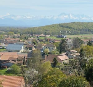 Le château de Montaner par la Peyruque et Bois de Matheberde - Saint-Lézer - 3