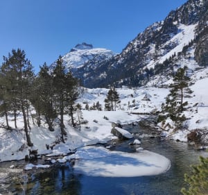 Sneeuwschoenwandelen bij de Pont d'Espagne - Cauterets - 3
