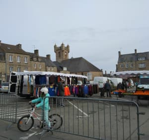 Retour du marché de St Pierre à Carneville à VTc - Saint-Pierre-Église - 3