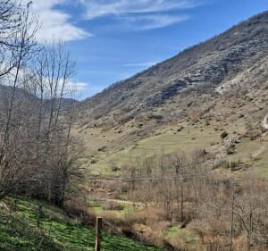Col de Marmare en het Bois du Lauzet vanuit Caussou - Caussou - 3