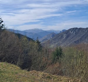Col de Marmare en het Bois du Lauzet vanuit Caussou - Caussou - 4