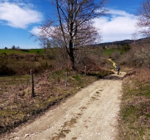 VTT bucolique sur le plateau de Sault - Espezel - 5