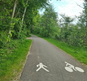 L'Oise et la coulée verte jusqu'à Estrées à VTC - La Croix-Saint-Ouen - 4