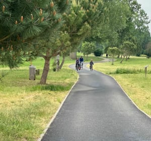 Balade en Vélo avec les enfants au Parc de la Filhole - Marmande - 4