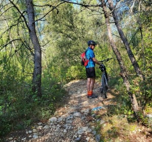 Carrière de Sussargues par Sommières à VTT - Lunel-Viel - 3
