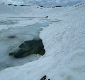 Étendard depuis la Croix de Fer par col Nord des lacs - Christopher - 5