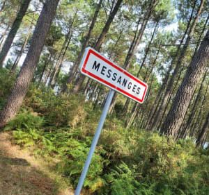 Piste cyclable, d'Azur à Moliets par Messange - Azur - 4