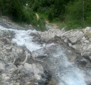 Cascade des Poux à partir du lac de la Rosière - Courchevel - 3