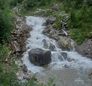 Cascade des Poux à partir du lac de la Rosière - Courchevel - 4