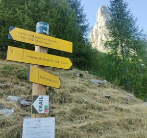 Aiguilles de Chabrières par pierre rouge - Réallon - 3