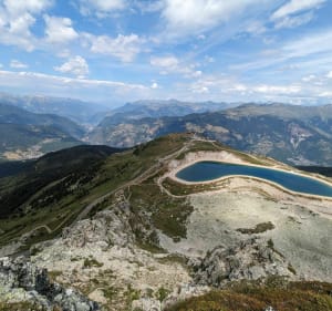 Rocher de la Loze depuis l'Altiport de Méribel - Les Allues - 3