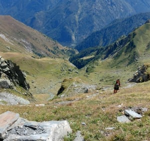Belle montée au col de Bouchet à la frontière italienne - Abriès-Ristolas - 5
