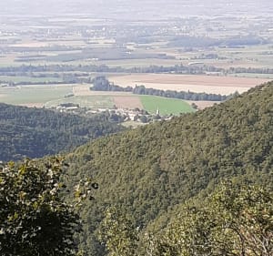 Le Pont des Sarrasins depuis Châteaudouble - Châteaudouble - 3