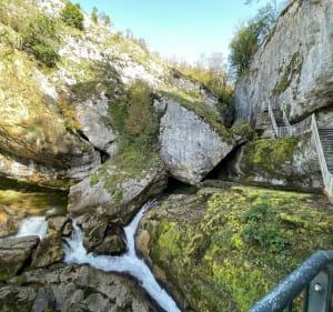 Le Rocher des Commères et la Perte de l'Ain - Bourg-de-Sirod - 4