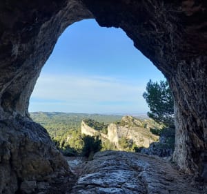Sentier des échelles par Mont Gaussier et la Chapelle - Saint-Rémy-de-Provence - 4