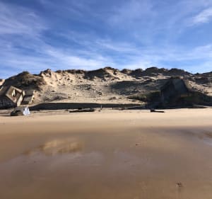 Lacanau : Sa plage nord,  son bateau échoué, ses blockhaus… - Lacanau - 3