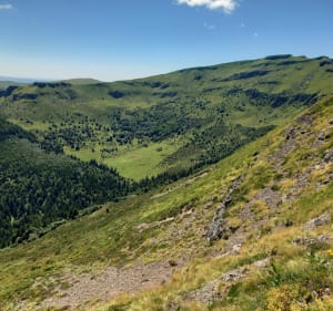 Tour du cirque de Chamallière  en passant par les crêtes - Albepierre-Bredons - 3