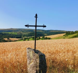 La Croix de Maître Vidal, le Roc des Chiens Fous par l'étang - Mont Lozère et Goulet - 4
