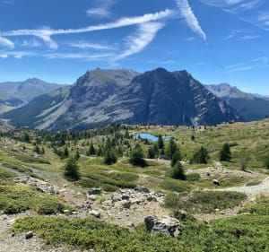 Lac Gignoux par le Col Gondrans puis retour par Clavière - Montgenèvre - 5