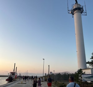 Spacer na zachód słońca - Łeba - 5