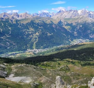 Les crêtes de Peyrolles au départ du col du Granon - Saint-Chaffrey - 4