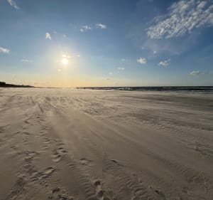 Spacer wzdłuż plaży - Łeba - 3