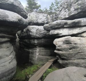 Bledne skały - szlakiem niesamowitych formacji skalnych - Kudowa-Zdrój - 5
